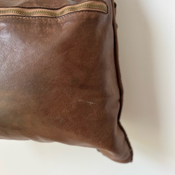 Civico 93 Leather Shoulder Bag Made in Italy - Picture 12 of 12